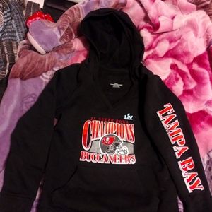 2 $80 brand new  buccaneers sweatshirts, marked down to $40 a pc.